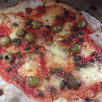 Al Volo - Romano pizza with olives, anchovies, capers and mozzarella. Yum!!! - Pizza Near Me - Auckland, AUK Al Volo - Romano pizza with olives, anchovies, capers and mozzarella. Yum!!! - Pizza Near Me - Auckland, AUK