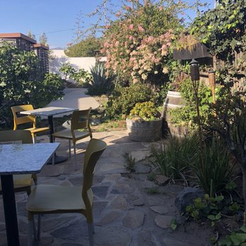 Manzanilla - View from within the restaurant into the Garden/Entrance. - Mexican Near Me - Ensenada, BCN Manzanilla - View from within the restaurant into the Garden/Entrance. - Mexican Near Me - Ensenada, BCN