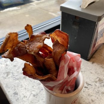 The Red Arrow Diner - cup of bacon- 10 slices - Diners Near Me - Londonderry, New Hampshire The Red Arrow Diner - cup of bacon- 10 slices - Diners Near Me - Londonderry, New Hampshire