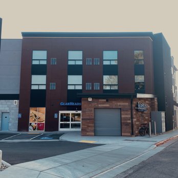 GearHeads Outdoor Store - Back entrance and parking, off Uranium Ave.  Free filtered water entrance. - Outdoor Gear Near Me - Moab, Utah