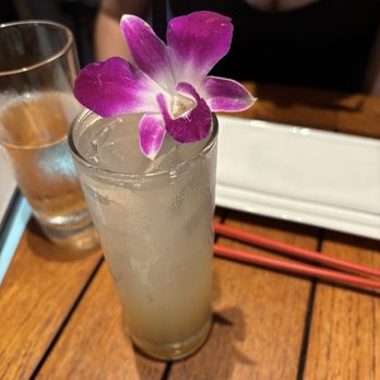 Morimoto Maui - sparkling lychee lemonade - Japanese Near Me - Wailea, Hawaii