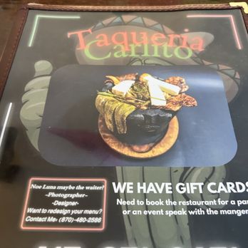 Taqueria Carlito - Menu - Mexican Near Me - Eagle Rock, Missouri Taqueria Carlito - Menu - Mexican Near Me - Eagle Rock, Missouri