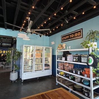 Green Cheek Beer Co. - We had to grab at least a couple of 4 packs to-go, and it was nice to have them cold. - Breweries Near Me - Oceanside, California