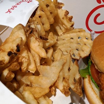 Chick-fil-A - Waffle fries. Sauces complimentary. - Fast Food Near Me - Durham, North Carolina
