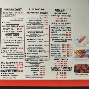 Sunny's Kitchen Berlin Farmer’s Market - Menu (April 2023) - Subject to Change - Korean Near Me - Berlin, New Jersey Sunny's Kitchen Berlin Farmer’s Market - Menu (April 2023) - Subject to Change - Korean Near Me - Berlin, New Jersey
