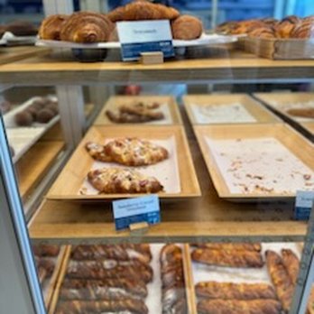Paris Baguette - Raspberry Almost Croissant in the middle - Bakeries Near Me - Springfield, Virginia