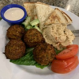 Falafel Plate was delicious