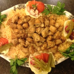 Tabarek International Food - Rice and chicken