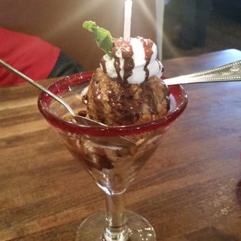 El Torito - Deep Fried Ice Cream! Scrumptious! I just turned 21 and they brought this, sang to me and they gave me the ice cream for free! - Mexican Near Me - La Mesa, California
