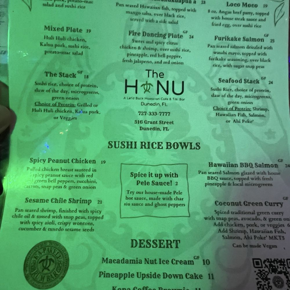 The Honu - Hawaiian Near Me - Dunedin, Florida The Honu - Hawaiian Near Me - Dunedin, Florida
