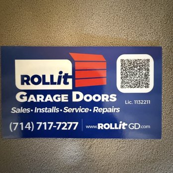 Rollit Garage Doors - Rollit business card - Garage Door Services Near Me Rollit Garage Doors - Rollit business card - Garage Door Services Near Me