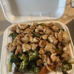 Chicken hibachi (no rice double veggies)