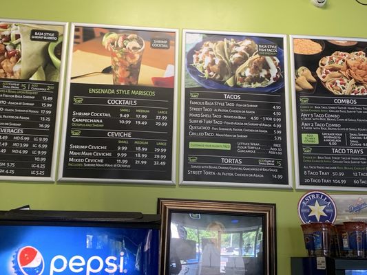Menu photo 2 Senor Baja Rancho Cucamonga, CA