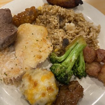 Hibachi Grill & Supreme Buffet - HIbachi fried rice Prime rib Stuffed mushroom Broccoli and beef Sweet plantain. - Chinese Near Me - Warwick, Rhode Island Hibachi Grill & Supreme Buffet - HIbachi fried rice Prime rib Stuffed mushroom Broccoli and beef Sweet plantain. - Chinese Near Me - Warwick, Rhode Island