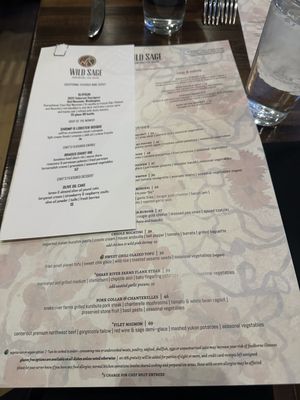 Menu photo 1 Wild Sage Bistro Spokane, WA