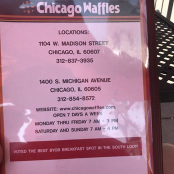 Chicago Waffles - Breakfast & Brunch Near Me - Chicago, Illinois