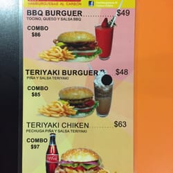 Hamburguesas al Carbón - Promociones