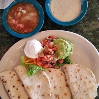Chuy's - Chicken Quesadillas, chips, salsa and jalapeño dip. - Tex-Mex Near Me - Waco, Texas Chuy's - Chicken Quesadillas, chips, salsa and jalapeño dip. - Tex-Mex Near Me - Waco, Texas