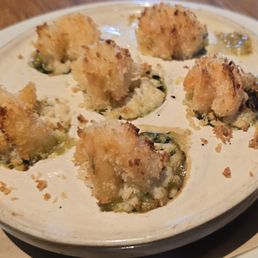 Lump Crab And Shrimp-stuffed Mushrooms