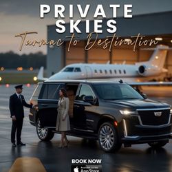 Line Limousine - Private aviation and FBO transportation with luxury SUV service for private jet passengers and corporate travelers.