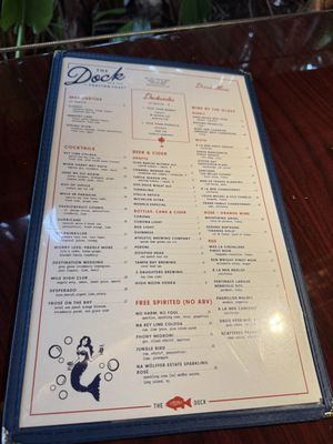 Menu photo 2 The Dock at Crayton Cove Naples, FL