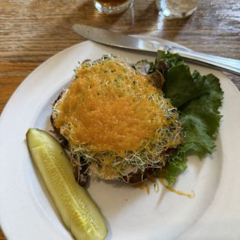 Hobnob Corner - Open faced tuna melt (smaller portion) - American Near Me - Nashville, Indiana