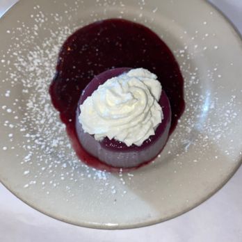 Angelina Ristorante - Special blueberry panacotta - Italian Near Me - Chicago, Illinois