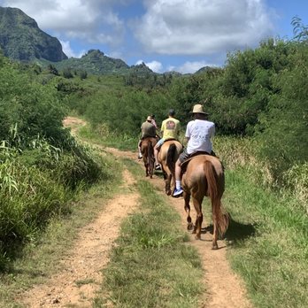 CJM Stables - Grant, Hubby and Bennett with Will in the lead - Horseback Riding Near Me