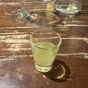 Osteria Pastella - Limoncello shot for after dinner - Tuscan Near Me - Florence, FI Osteria Pastella - Limoncello shot for after dinner - Tuscan Near Me - Florence, FI