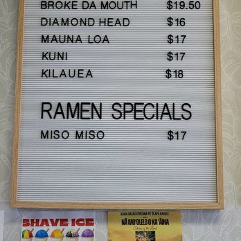 808 Ramen - Menu on the wall 7/2026 - Ramen Near Me - Rocklin, California