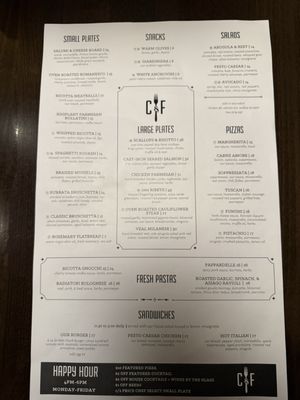 Menu photo 4 Cork & Fork Harrisburg, PA