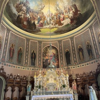 St Stanislaus Kostka Church - Altar in St Stanislaw Kostka Catholic Church - Churches Near Me - Chicago, Illinois