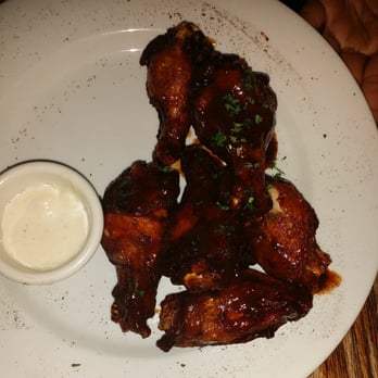 Ripe Kitchen & Bar - Jerk wings... fried then glazed with jerk seasoning. Pretty damn good - Caribbean Near Me - Mount Vernon, New York Ripe Kitchen & Bar - Jerk wings... fried then glazed with jerk seasoning. Pretty damn good - Caribbean Near Me - Mount Vernon, New York