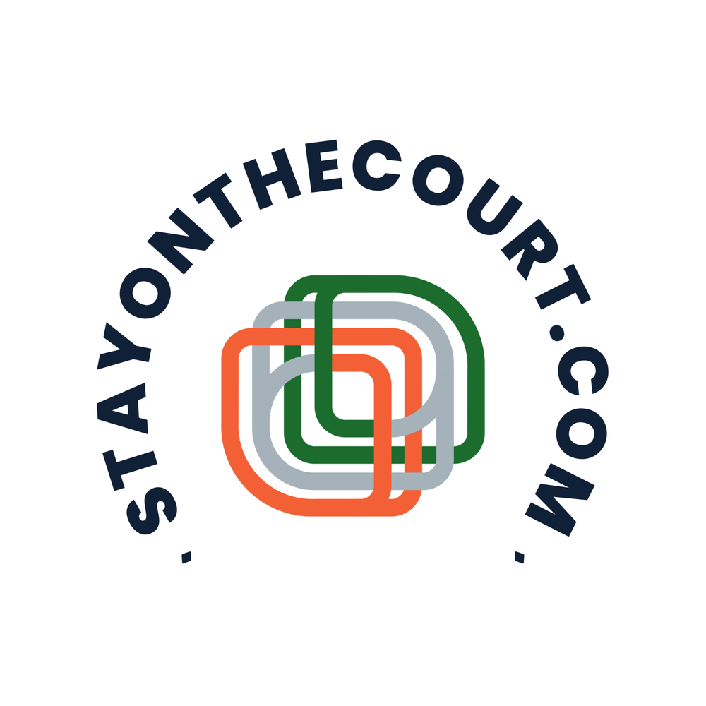 Stay On The Court Logo