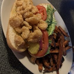 Shucker's Oyster Bar - Shrimp Po-Boy
