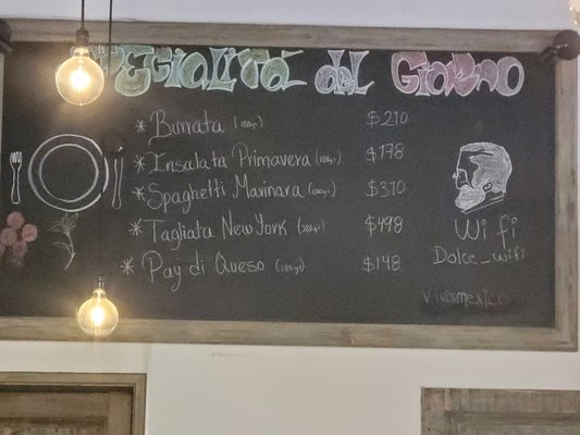 Menu photo 3 La Dolce Vita Puerto Vallarta, JAL Menu photo 3 La Dolce Vita Puerto Vallarta, JAL