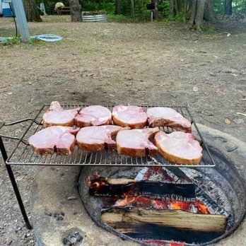 Sanders Meats - Smoked pork chops from Sanders Meats in Custer, MI (thanks to Steve Miller) - Meat Shops Near Me - Custer, Michigan