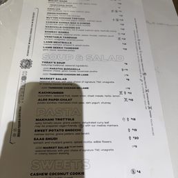 Menu Menu