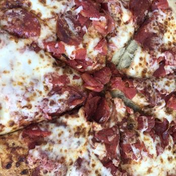 BJ's Restaurant & Brewhouse - Pepperoni and tomato pizza. Pan crust. Monday special: half off pizzas :) - Pizza Near Me - Folsom, California BJ's Restaurant & Brewhouse - Pepperoni and tomato pizza. Pan crust. Monday special: half off pizzas :) - Pizza Near Me - Folsom, California