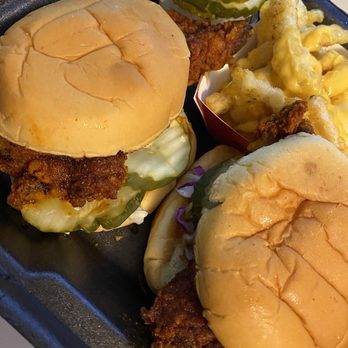 Dave's Hot Chicken - Dave's #2 2 Sliders w/ Fries - Chicken Shop Near Me - Woburn, Massachusetts Dave's Hot Chicken - Dave's #2 2 Sliders w/ Fries - Chicken Shop Near Me - Woburn, Massachusetts