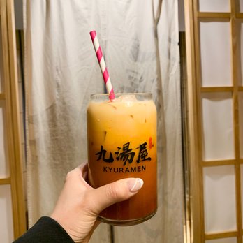 Kyuramen - Flushing - Thai Ice Tea - Ramen Near Me - Flushing, New York