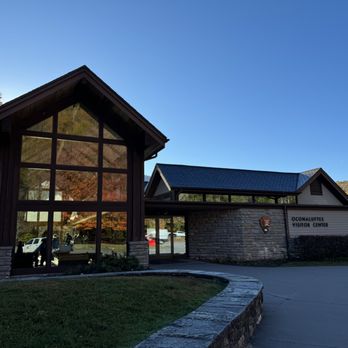 Oconaluftee Visitor Center - Oconaluftee Visitor Center on October 25, 2023 - Visitor Centers Near Me - Cherokee, North Carolina