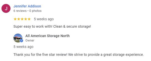 All American Storage - North