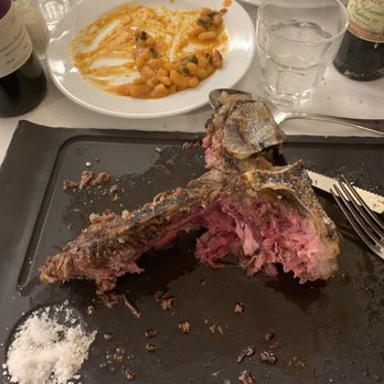 Il Latini - I almost finished the T-bone - Tuscan Near Me - Florence, FI