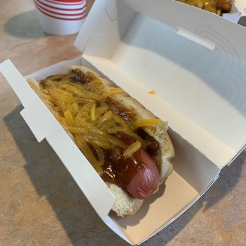 Wienerschnitzel - Junkyard all beef dog - Hot Dogs Near Me - Montclair, California Wienerschnitzel - Junkyard all beef dog - Hot Dogs Near Me - Montclair, California