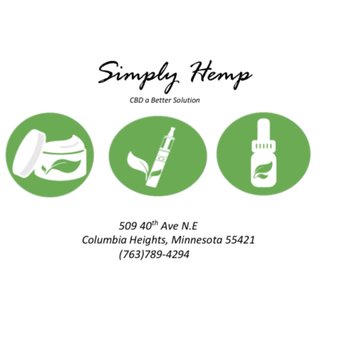 Simply Hemp - CBD is a Better Solution for pain.... - Vitamins & Supplements Near Me - Columbia Heights, Minnesota Simply Hemp - CBD is a Better Solution for pain.... - Vitamins & Supplements Near Me - Columbia Heights, Minnesota