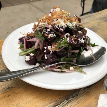 Bluebeard - Beet Salad - very interesting, great execution and it's absolutely delicious - New American Near Me - Indianapolis, Indiana