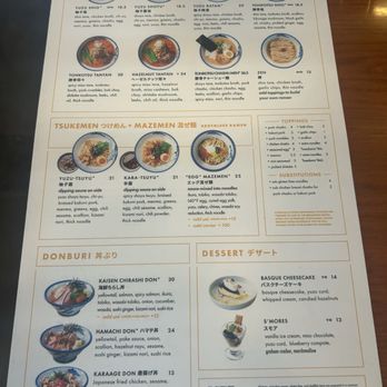 Afuri - Menu - Ramen Near Me - Los Angeles, California