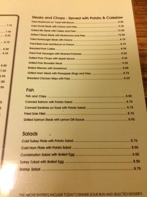 Menu photo 5 Commodore Restaurant Edmonton, AB Menu photo 5 Commodore Restaurant Edmonton, AB