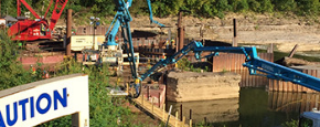 Slide of Buckeye Concrete Pumping